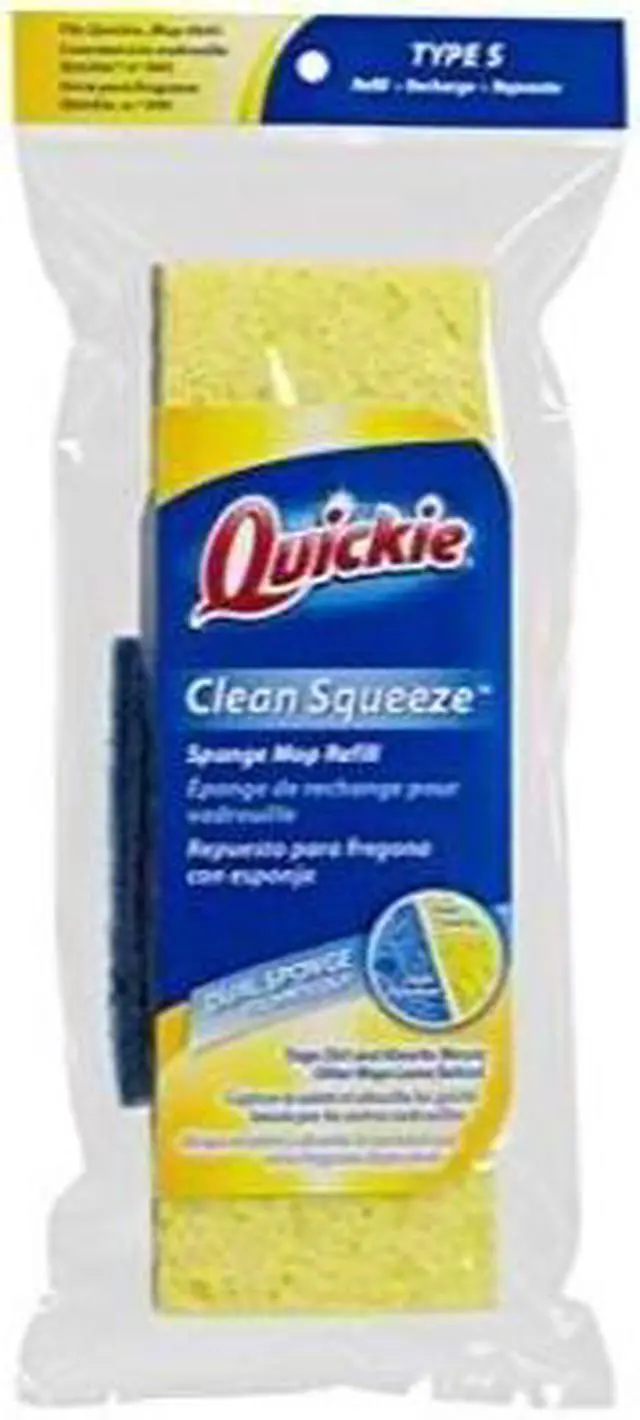 Alt view image 4 of 8 - Quickie Sponge Mop Refill, Type S - 9 Inch