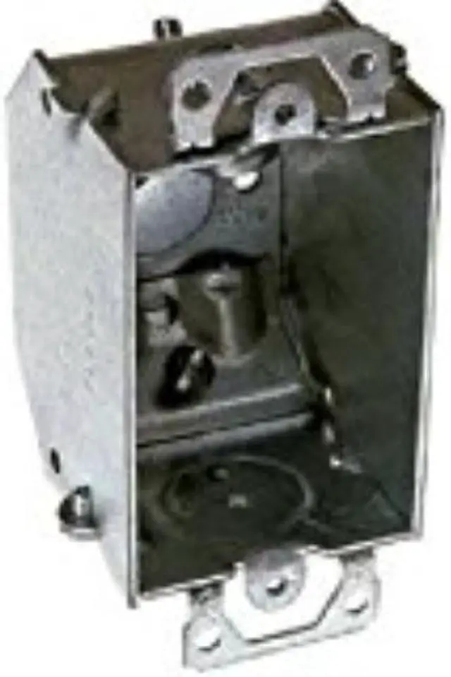 Alt view image 4 of 9 - 2-1/4" Switch Box W/Ears Raco Pvc Switch Boxes 471 050169004715