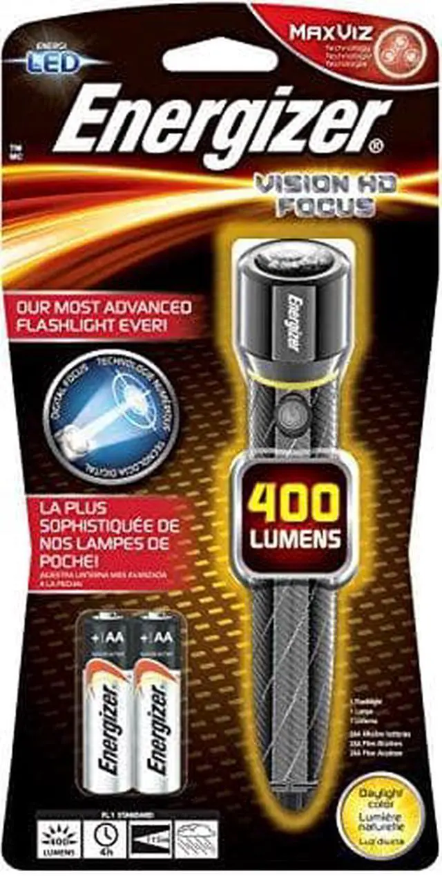 Alt view image 7 of 20 - Energizer 400l Metal Flashlight EPMZH21E