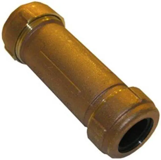 Alt view image 2 of 6 - ProLine 1/2 In. IPS & 3/4 In. CTS Brass Compression Repair Coupling 160-304NL