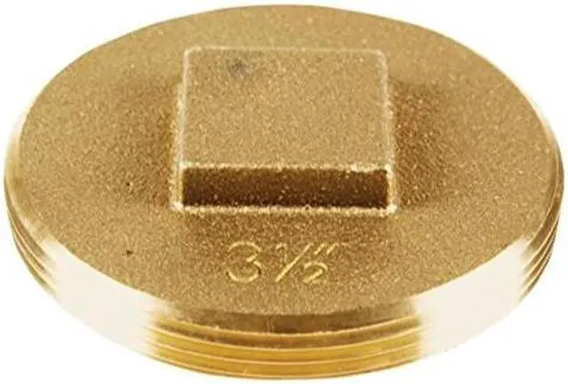 Alt view image 3 of 6 - OATEY 42373 Cleanout Plug,3.5 In,Brass