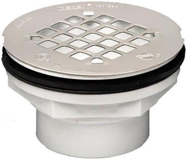 Alt view image 6 of 9 - OATEY 42097 Strainer Shower Drain, PVC, 2", Solvent-Weld