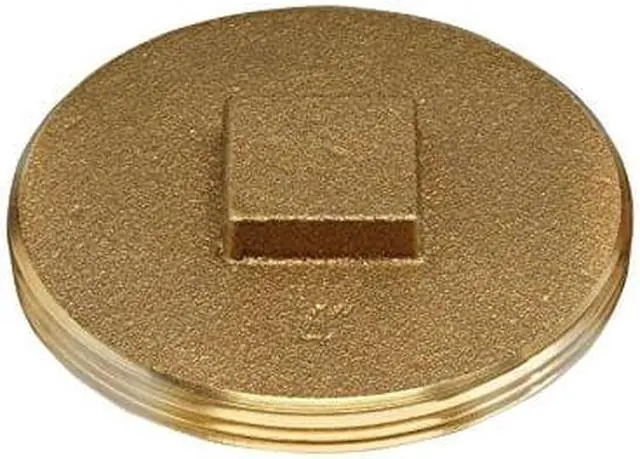 Alt view image 5 of 7 - OATEY 42374 Cleanout Plug,4 In,Brass