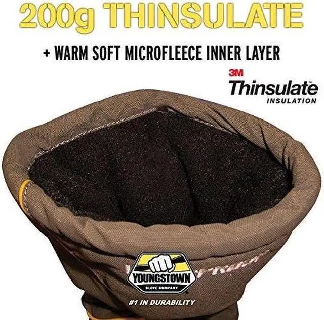 Alt view image 3 of 12 - Youngstown Glove 11-3460-60-L Waterproof Winter Xt Gloves Large - 72