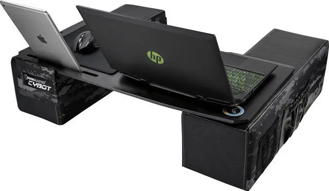 Alt view image 6 of 7 - Couchmaster® CYBOT - Ergonomic Lap Desk for Notebooks or Wireless Equipment, Including Pillows, Mousepad, best for Gaming or Home Office