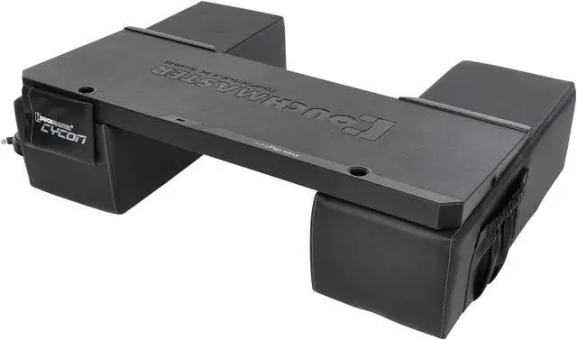 Alt view image 6 of 10 - Couchmaster CYCON - Couch Gaming Lapboard/Lapdesk for Keyboard/Mouse (PC / PS4 / XboxOne) incl. Ergonomic Cushions, Mousepad, 5m Cable (Black Edition)