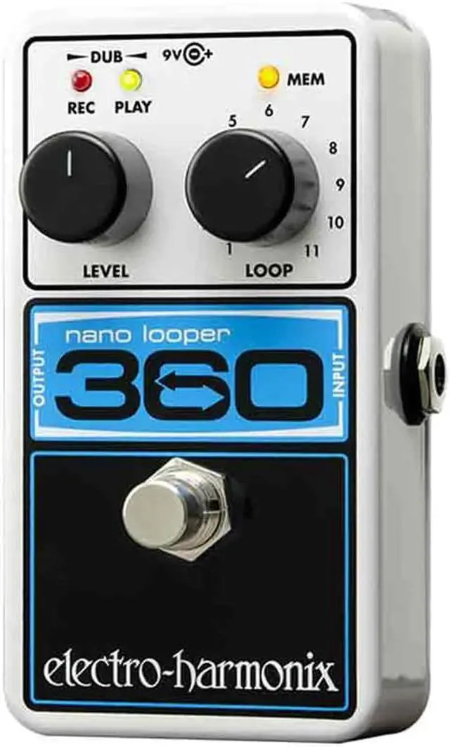 Alt view image 5 of 16 - Electro-Harmonix Nano Looper 360 Delay & Looper Pedal