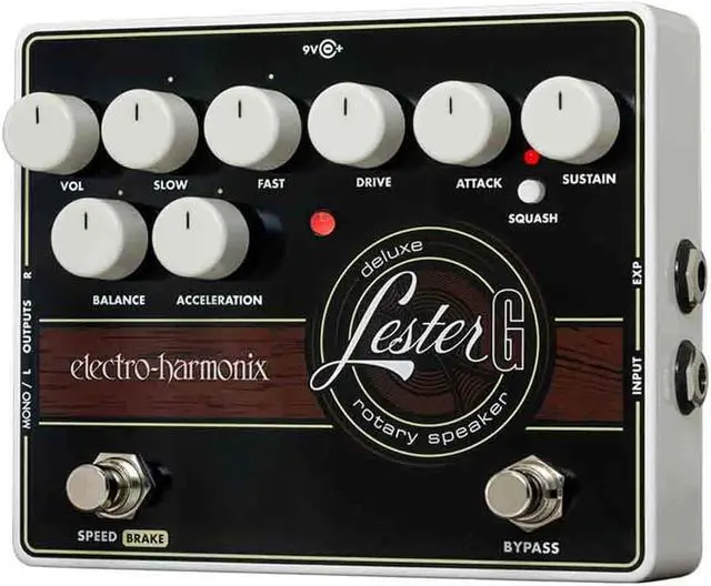 Alt view image 4 of 12 - Electro-Harmonix Lester G Deluxe Rotary Speaker pedal for guitar