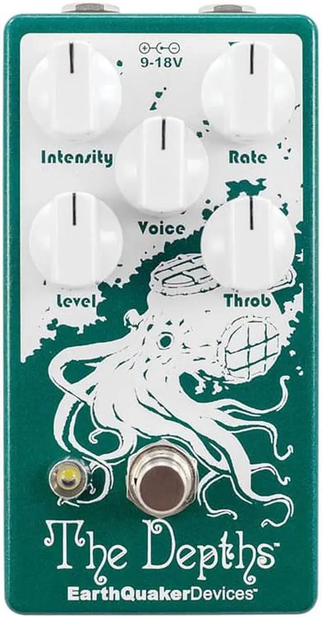 Alt view image 3 of 19 - EarthQuaker Devices The Depths V2 Optical Vibe Effects Pedal