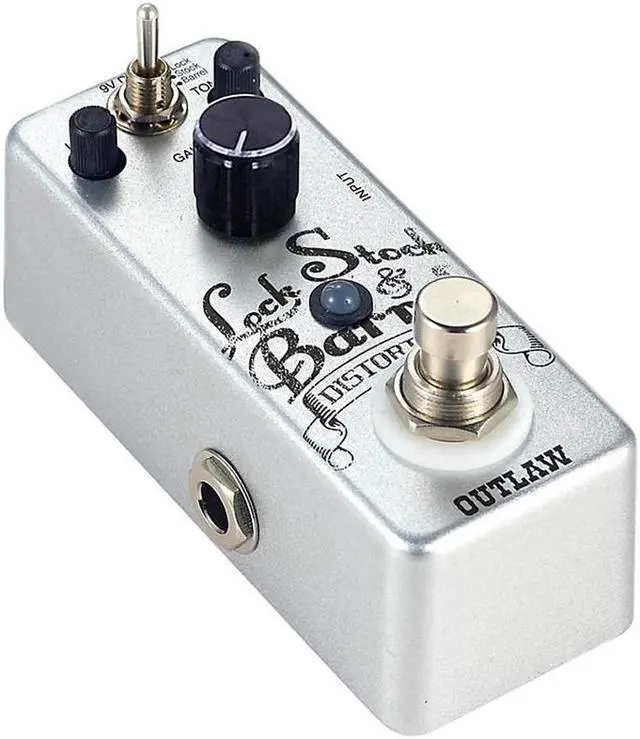 Main image of Outlaw Effects Lock-Stock-Barrel Guitar Distoriton Pedal