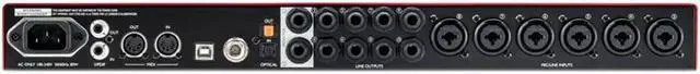 Alt view image 17 of 20 - Focusrite Scarlett OctoPre