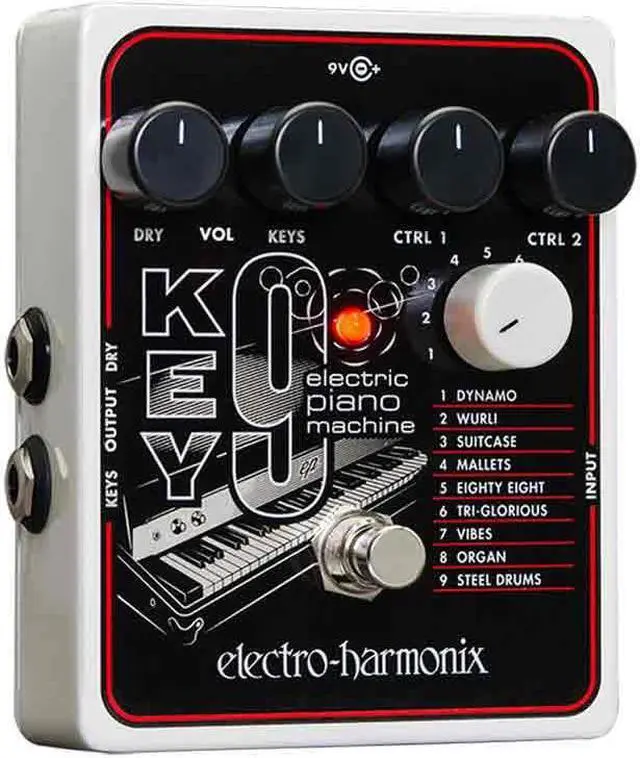 Alt view image 4 of 13 - Electro-Harmonix Key 9 Electric Piano Machine pedal