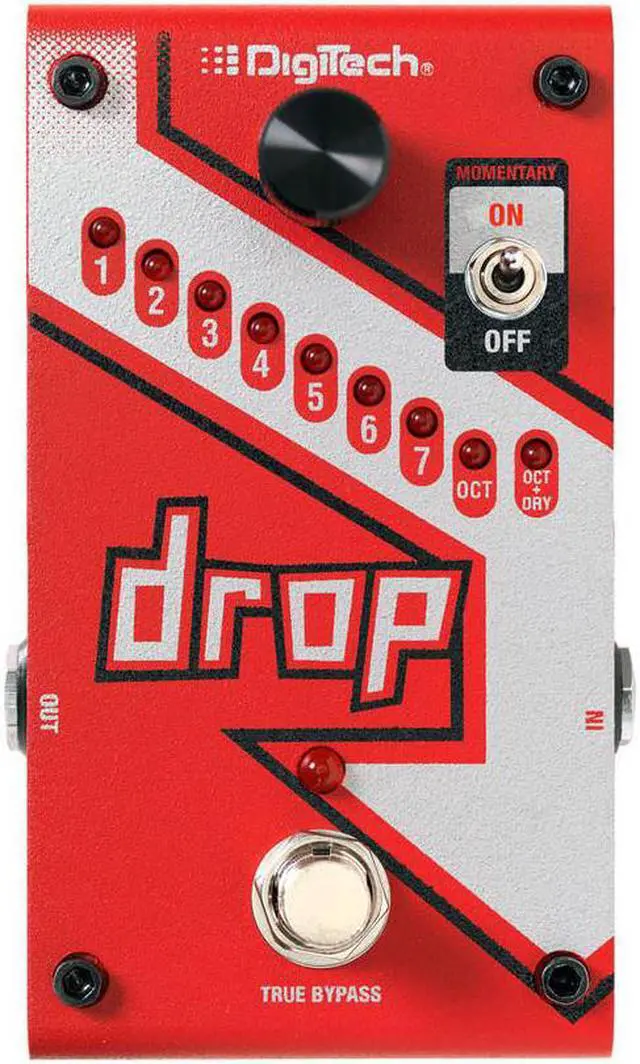 Alt view image 5 of 20 - Digitech Drop Polyphonic Drop Tune Pitch Shifter pedal