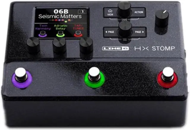 Alt view image 9 of 19 - Line 6 HX Stomp Multi-Effects Processor Pedal