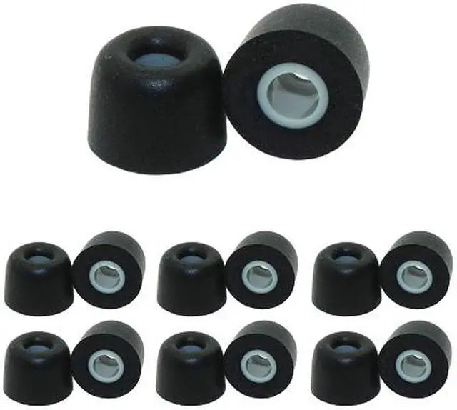 Main image of Jaybird ear tips; memory foam ear tips for most Jaybird earphones (see list); Jaybird replacement ear tips