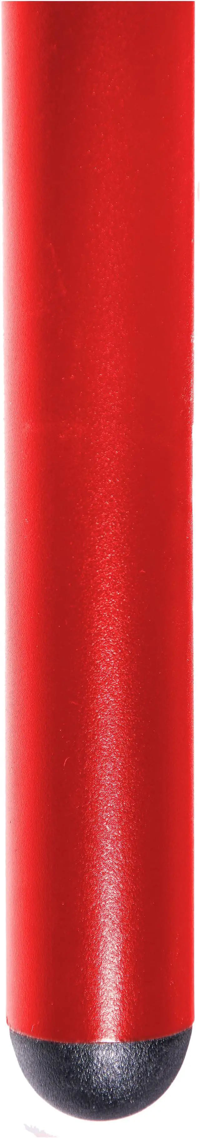 Alt view image 5 of 20 - LeisureMod Devon Tree Design Glass Top Aluminum Base Indoor Outdoor Dining Table, Red