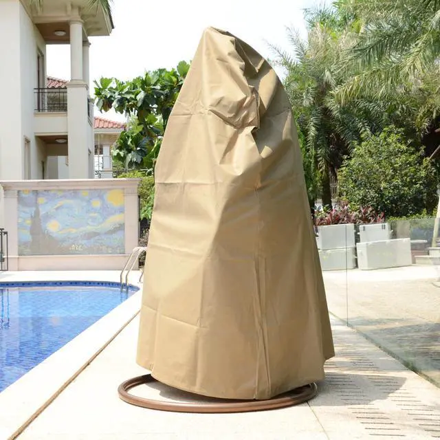 Alt view image 5 of 10 - LeisureMod Hanging Single Egg Swing Chair Cover