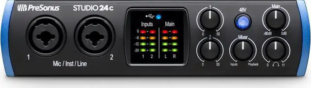 Alt view image 14 of 20 - Presonus Studio 24C USB-C Audio Interface