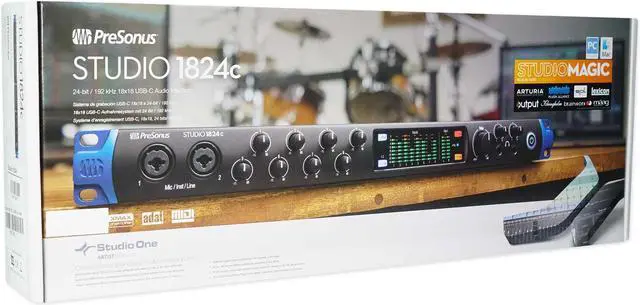 Alt view image 12 of 20 - Presonus Studio 1824C USB-C Audio Interface