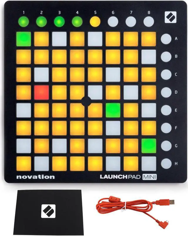 Alt view image 8 of 19 - Novation Launchpad Mini MK2 Ableton Live Controller #LAUNCHPAD MINI