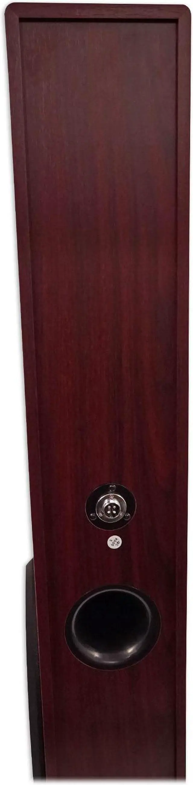 Alt view image 7 of 9 - Rockville TM150C Cherry Powered Home Theater Tower Speakers 10" Sub/Blueooth/USB