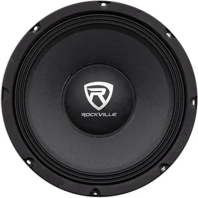 Main image of Rockville RM104PRO 10" 600 Watt 4 Ohm SPL Car Midrange Mid-Bass Pro Speaker