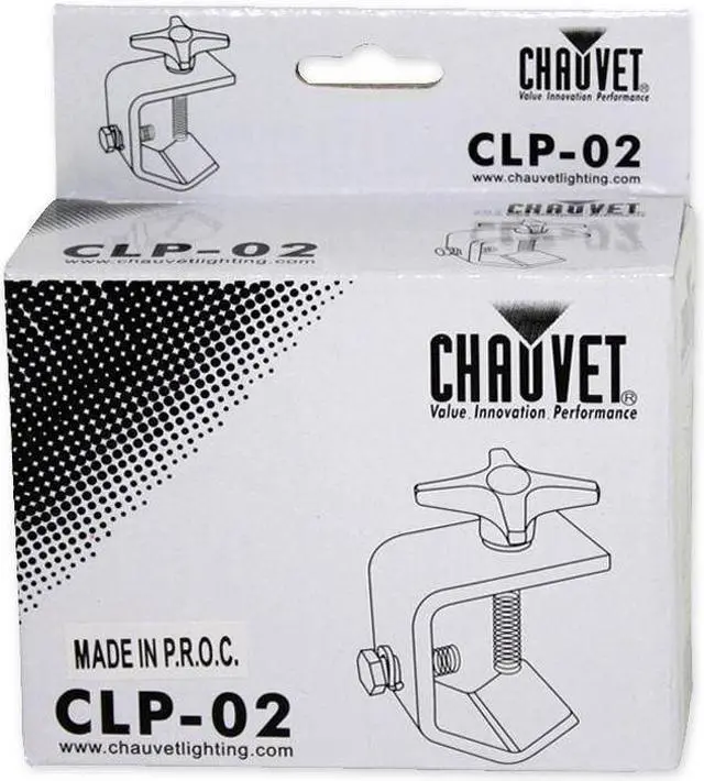 Alt view image 9 of 20 - Chauvet DJ CLP-02 C-Clamp for 1-2 Inch Truss