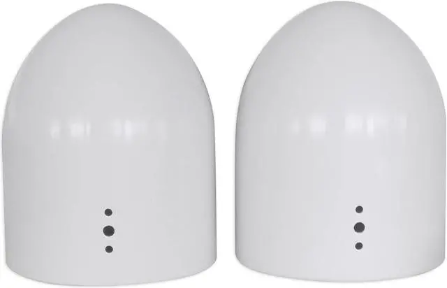 Alt view image 3 of 5 - Pair Rockville MAC80W 7.7" White Aluminum Wakeboard Tower Speaker Pod Enclosures