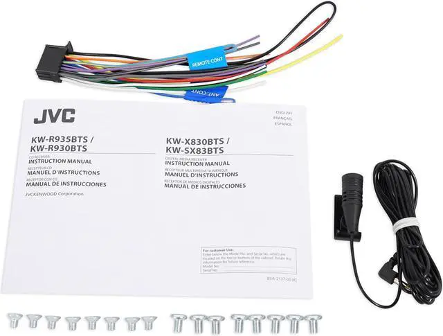 Alt view image 9 of 20 - JVC KW-R930BTS 2-Din CD Receiver featuring Bluetooth / USB / SiriusXM / Pandora / iHeartRadio / Spotify / 13-Band EQ