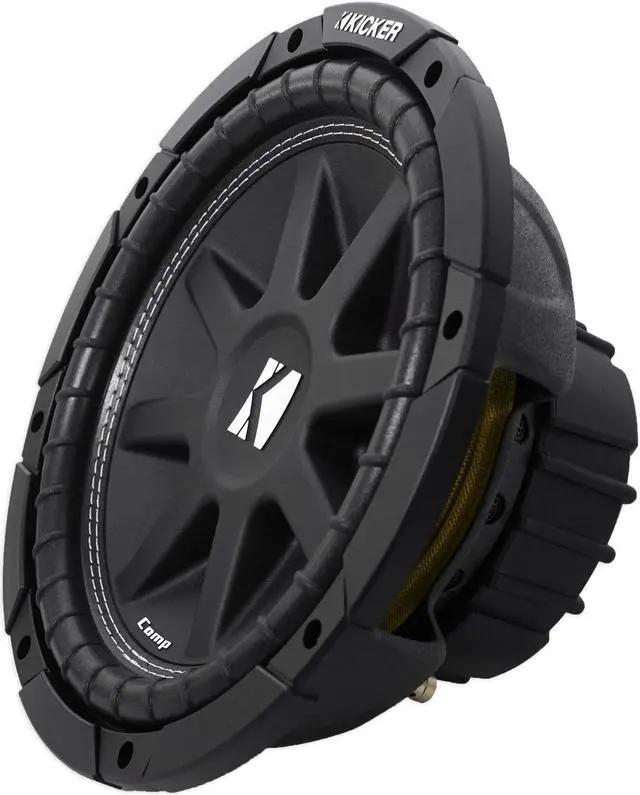 Alt view image 19 of 20 - Kicker 43C104 10 inch Comp 4 Ohm SVC Subwoofer