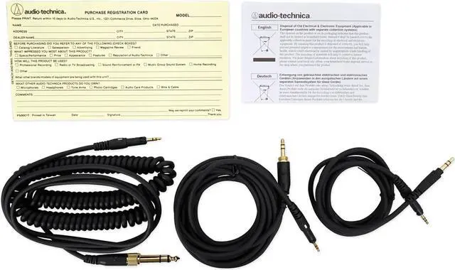 Alt view image 11 of 20 - Audio Technica ATH-M70X Pro Monitor Closed Studio Headphones + CASE