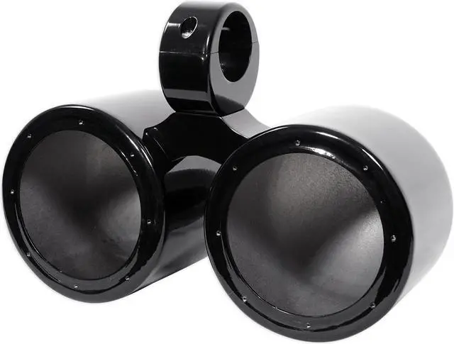 Main image of Rockville DMAC65B Dual 6.5" Black Aluminum Wakeboard Tower Speaker Enclosure