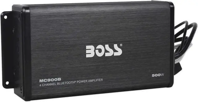 Alt view image 17 of 20 - BOSS Audio ASK904B.64 4-Channel Bluetooth Amp with 4 speakers White