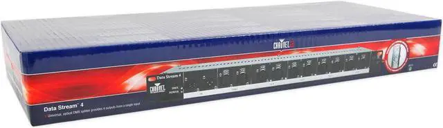 Alt view image 5 of 13 - Chauvet DataStream4 Universal DMX-512 Optical Splitter