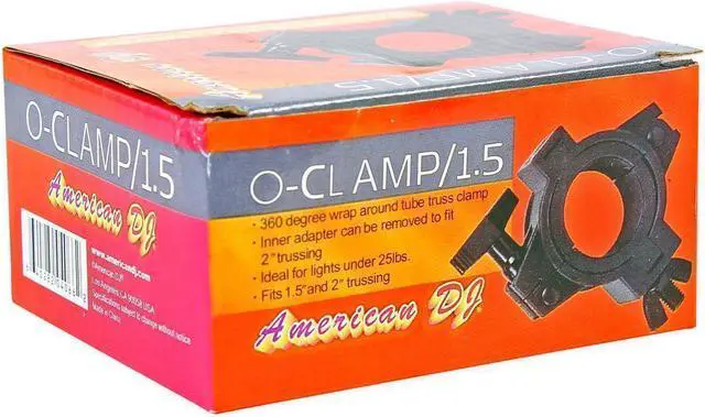 Alt view image 3 of 13 - American DJ O-Clamp - 1.5"