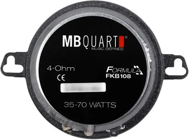 Alt view image 5 of 17 - MB Quart Formula 3.5 inch 2-way coaxial car speakers