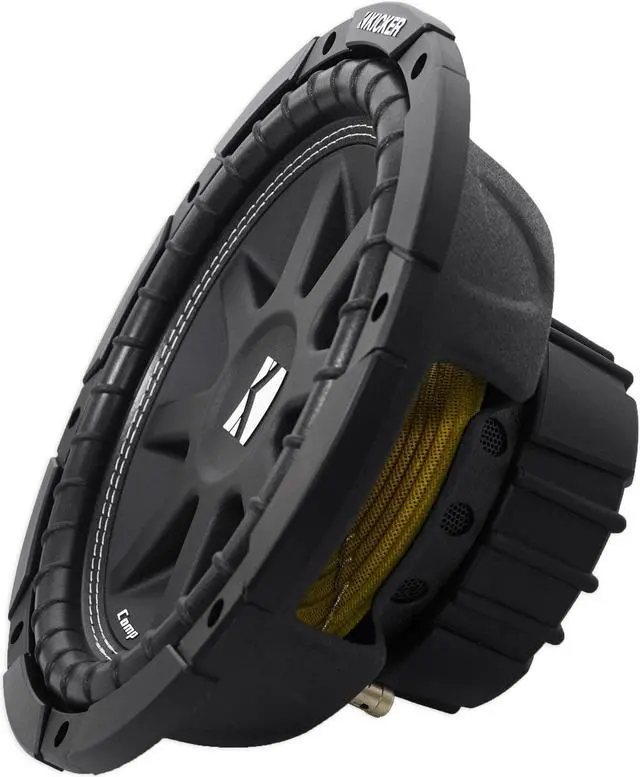 Alt view image 20 of 20 - Kicker 43C104 10 inch Comp 4 Ohm SVC Subwoofer