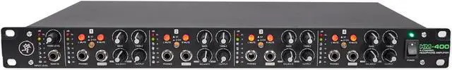 Alt view image 3 of 20 - Mackie HM-400 4-Channel Headphone Amplifier