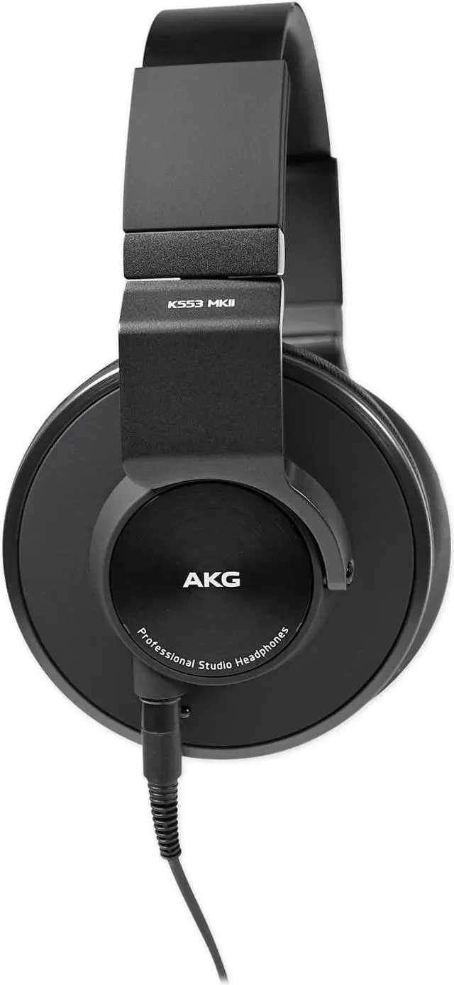 Alt view image 3 of 19 - AKG K553 MKII Closed Back Studio Headphones Black