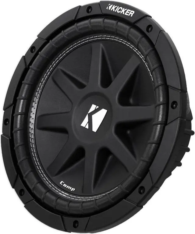 Alt view image 18 of 20 - Kicker 43C104 10 inch Comp 4 Ohm SVC Subwoofer