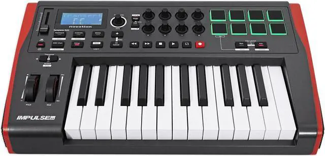 Alt view image 9 of 20 - Novation Impulse 25 USB/MIDI 25-Key Keyboard Controller