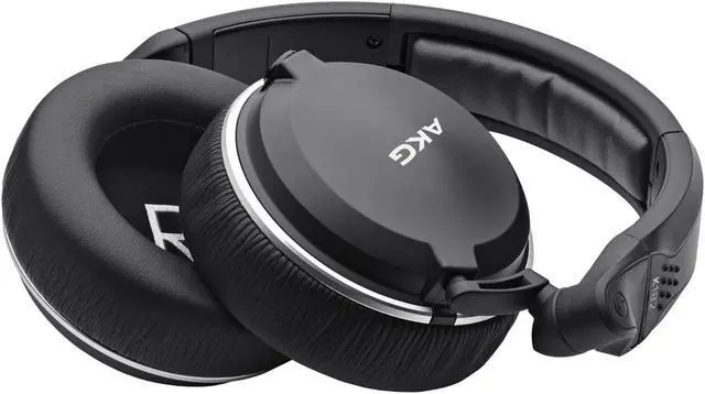 Alt view image 3 of 15 - AKG K182 Professional Closed-Back Recording Studio Monitor Headphones/Swivel