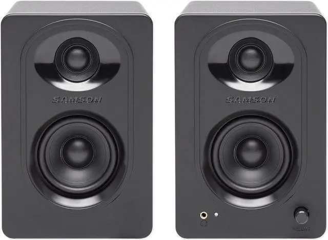 Alt view image 3 of 20 - Samson MediaOne M30 Powered Studio Monitors (Pair)
