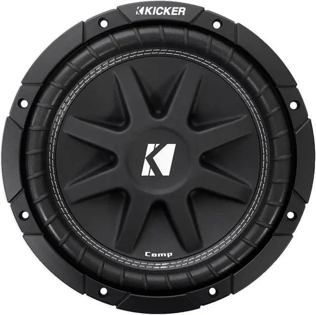Alt view image 17 of 20 - Kicker 43C104 10 inch Comp 4 Ohm SVC Subwoofer