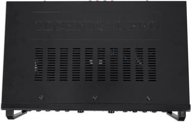 Alt view image 5 of 16 - Technical Pro MM2000BT Pro Mic Mixing Amplifier