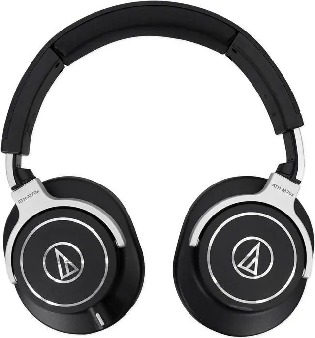 Alt view image 8 of 20 - Audio Technica ATH-M70X Pro Monitor Closed Studio Headphones + CASE