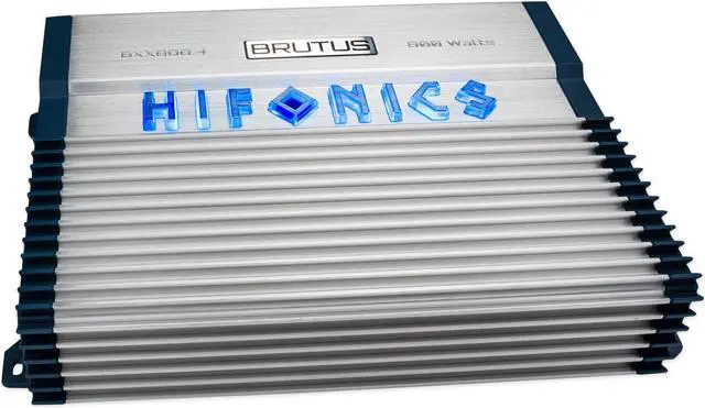 Alt view image 5 of 20 - Hifonics BXX800.4 Brutus 800W 4-Channel Car Audio Amplifer