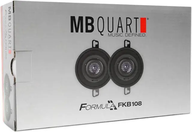 Alt view image 7 of 17 - MB Quart Formula 3.5 inch 2-way coaxial car speakers