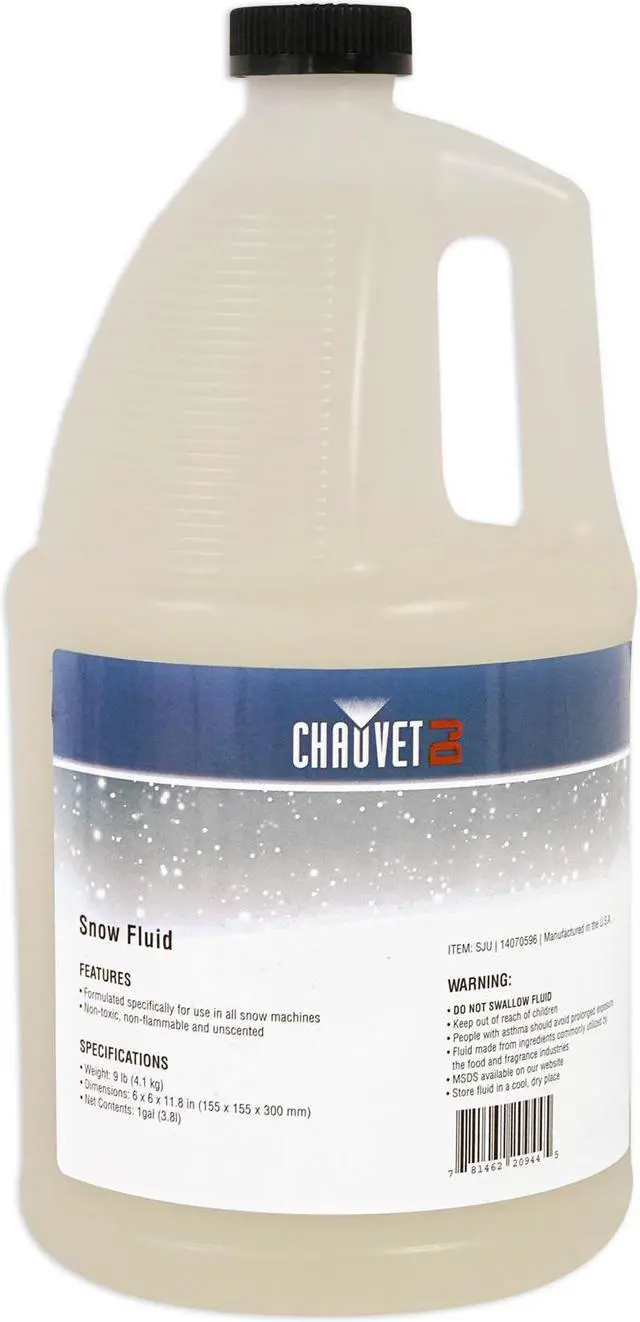 Main image of Chauvet DJ SJU Snow Fluid (1 gallon)