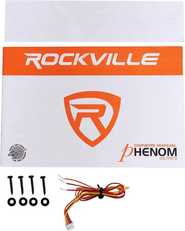 Alt view image 7 of 7 - New Rockville RXA-T2 2400 Watt Peak/1250w RMS 2 Channel Amplifier Car Stereo Amp